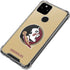 Florida State FSU Seminoles Logo Google Pixel 5 Clear Case